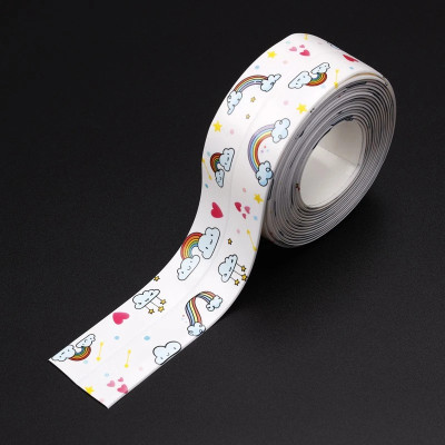 Bloriza Single Sided Desktop Waterproof Sink Sealing Tape (Manual)(Multicolor)