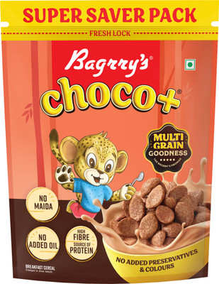 Bagrry's Choco+ with 3 Great Grains (Oats+ Whole Wheat+ Rice) Pouch(1.1 kg)