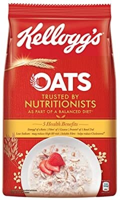 Kellogg's by na OATS 1 KG Vacuum Pack (1 kg) Pouch(980 g)