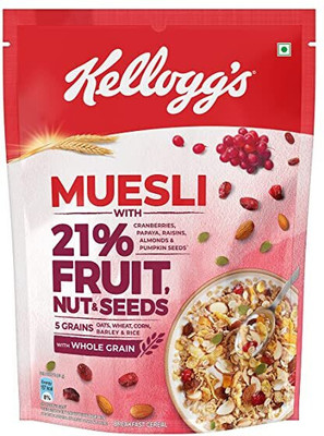Kellogg's by KEL908 MUESLI FRUIT N NUT Pouch(500 g)