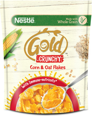 NESTLE Gold Crunchy Corn and Oat Flakes Pouch(850 g)