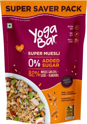 Yogabar No Added Sugar Muesli Pouch(700 g)