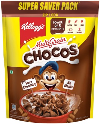 Kellogg's Multigrain Chocos |More Chocolatey, No-Maida| Power of 5 Nutrients | Kids cereal Pouch(1100 g)