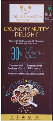 Millet Mantra by Millet Manra Crunchy Nutty Delight Box(2 x 300 g)