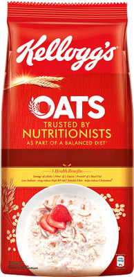 Kellogg's Rolled Oats Trusted by Nutritionists, High in Protein & Fibre, Breakfast Oats Pouch(1500 g)