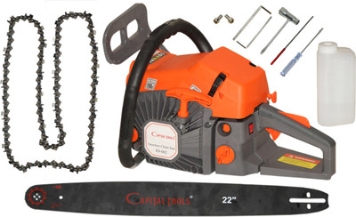 Digital Craft 62cc 4.5HP Chainsaw Powerful 2-Stroke Gas Engine with Accessories Tree Cutting Fuel Chainsaw(Without Battery)