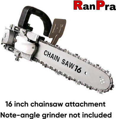 RanPra 16 INCH CHAINSAW STAND FOR 4 INCH ANGLE GRINDER Corded & Cordless Chainsaw(Without Battery)