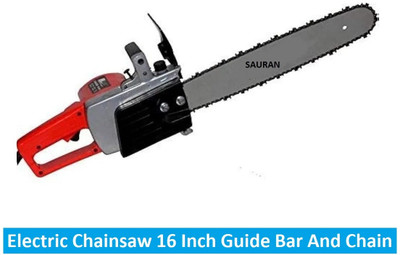 Sauran 16 inch Chainsaw With Guide Bar and Chain (CNS12) Electric Chainsaw (CNS12) Corded Chainsaw(Without Battery)