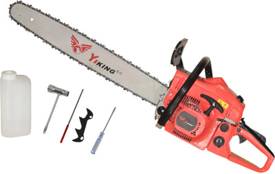 Digital Craft 62CC Wood Cutting Machine 22In Gasoline Chain Saw Logging Saw Efficient Durable Fuel Chainsaw(Without Battery)