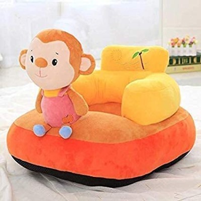 AVS Monkey Shape Baby Sofa Sitting Chair for Supporting Baby Seat and Chair for Kids(Orange)
