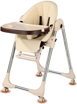 StarAndDaisy Royal Newborn Baby Eating Chair Portable Infant Seat Adjustable Folding Baby Dining Chair High Chair Baby Feeding Chairs(Champagne Gold)