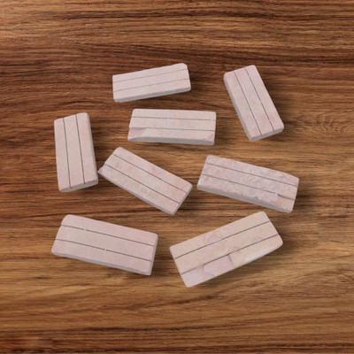Saniya Slate pencil kar kat Red White Slate pencil(40 Sticks)