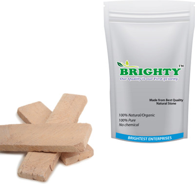 Brighty 900gms red natural earthy slate chips made from natural shale stone billards chalk box(15 Sticks)