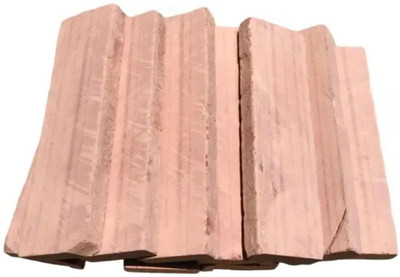subhsavitri enterprises 1kg red slate chips natural shale stone earthy and crunchy slate chips billards chalk(12 Sticks)