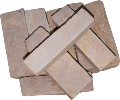 SUBHSAVITRI 1kg red slate bar earthy slate pencil billiards solid chalk(1000 ml)