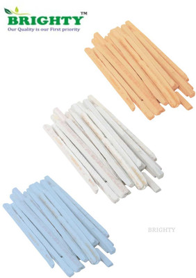 Brighty 1kg mix natural earthy pure mix slate chips billards chalk boxes(20 Sticks)