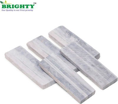 Brighty 100gms natural earthy slate chips made from natural slate stone billards chalk box(2 Sticks)