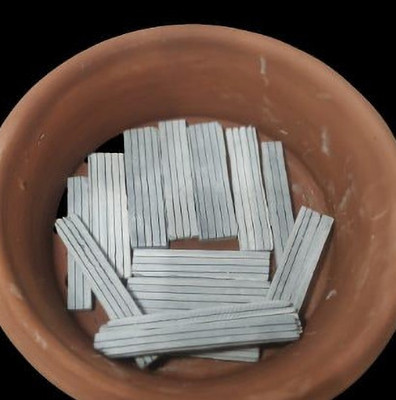 krishnavi enterprises 1kg black slate grovess joint slate pencil slate bar billiards chalk(15 Sticks)