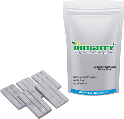 Brighty 900gms black natural earthy slate kitkatt joint bars made from shale stone billards chalk box(8 Sticks)