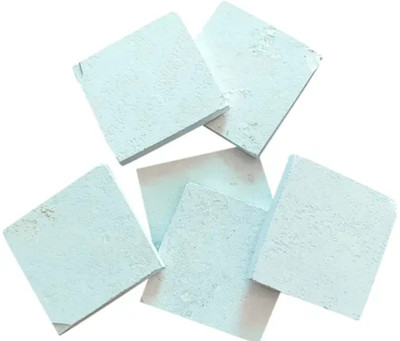 subhsavitri enterprises 1kg slate white tiny shale stone plate slate pencil billards chalk(8 Sticks)