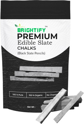 brightify Raw Simple Slate Pencil natural stone | Drawing Chalk Box Set chalk Chalk box(20 Sticks)