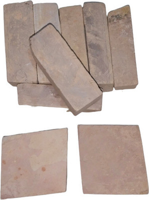 SUBHSAVITRI 1kg red slate bar and shale stone plate earthy billiards solid chalk(1000 ml)