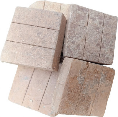 SUBHSAVITRI 1kg red slate tiny kitkatt joint slate bar earthy and crunchy slate pencil billiards chalk(1000 ml)