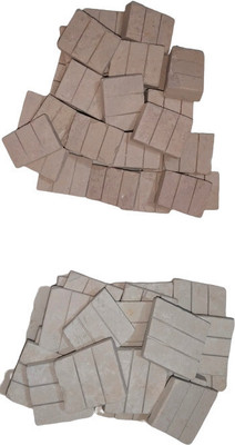 SUBHSAVITRI 1kg slate tiny red and white kitkatt earthy billiards solid chalk(1000 ml)