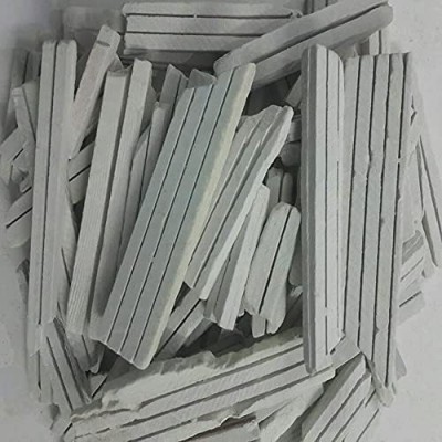 SUG CRUNCHY SLATE PENCIL FULL SIZE, SLATE PENCIL NATURAL LIME STONE 1 kg Study Natural Limestone(110 Sticks)