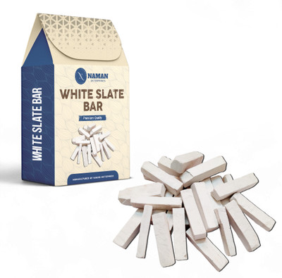 Naman Enterprises White slate bar packet of 1KG slate pencil bar Slate pencil Slate pencil(1 Sticks)