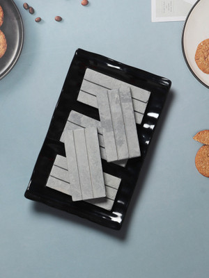 Brighty 250gms black natural earthy slate kitkatt joint bars made from shale stone billards chalk box(3 Sticks)