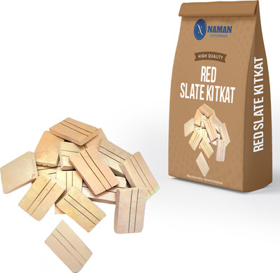 verma & company Red slate kitkatt 1k box joint thick slate pencil Slate pencil Slate pencil kitkat(16 Sticks)