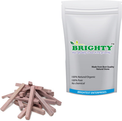 Brighty 900gms red thick natural earthy slate pencils made from natural slate stone billards chalk box(50 Sticks)