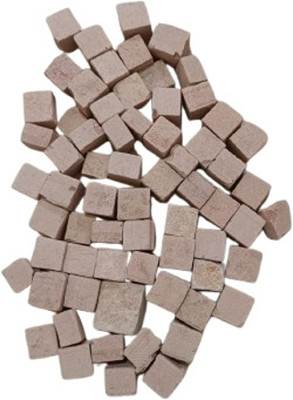 subhsavitri enterprises subhsavitri 1kg slate tiny red cube shale stone earthy slate bar billiards chalk(800 ml)