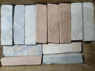 Brighty 2kg mix colour natural earthy slate bar billards chalk box(15 Sticks)
