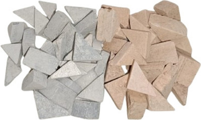 subhsavitri enterprises subhsavitri 1kg slate black triangle and red earthy shale stone billiards chalk(800 ml)