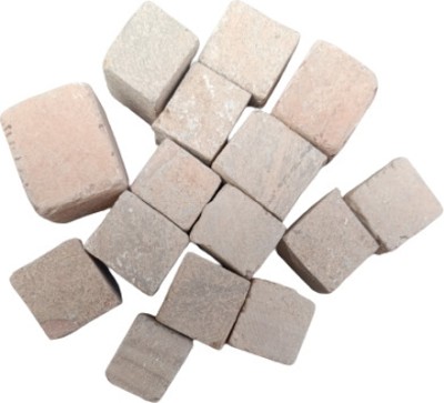 SUBHSAVITRI 1kg white slate cube earthy and crunchy slate pencil slate bar billiards chalk(1000 ml)