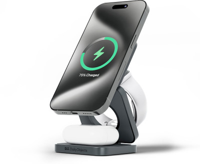 DailyObjects SRG-MAX-FLDWAY-3IN1-WIRLES-CHRGER Charging Pad