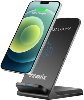 INNOVIX Fast Wireless Charging Stand For iPhone 12/12 Pro/12 Pro max/11 Pro Max/11 Charging Pad