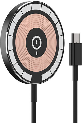 MARS 15W MagSafe Wireless Charger Transparent Fast Charger For iPhone 14 /13 /12 Charging Pad