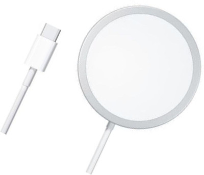 MARS Type-C MagSafe Wireless Charger 15W|Safe & Super-Fast |Magnetic Snap|Qi Enabled| Charging Pad