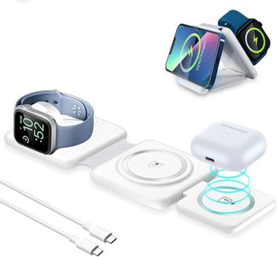 INNOVIX Compact 3-in-1 Foldable Charging Pad for iOS Devices Charging Pad