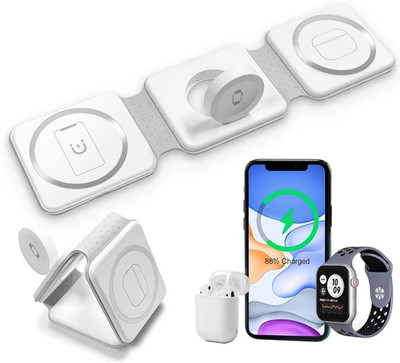 skol Compact 3-in-1 Foldable Charging Pad for iOS Devices Charging Pad