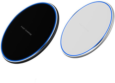 MARS Round Wireless Charger for iPhone11/12/13/14/15/16 pro Fast Charging Pack of 2 Charging Pad