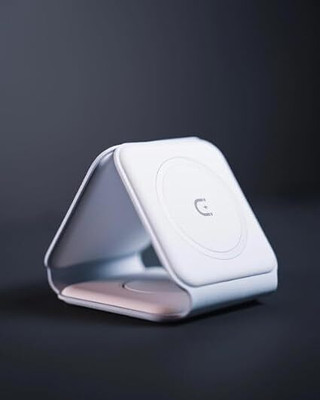 True Desire 3 in 1 Magnetic Foldable MagSafe Compatible Wireless Charger Charging Pad