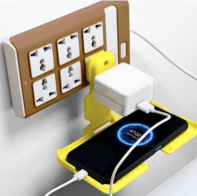 Kisam Enterprises Multi-Purpose Wall Holder Stand for Charging Mobile Charging Pad