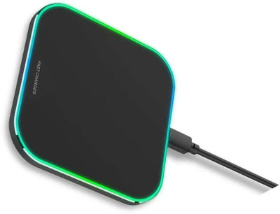 Muvit Efficient Square Charging Pad for Smartphones – Perfect for Desk or Nightstand Charging Pad