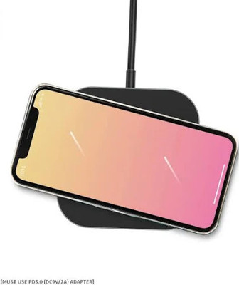 MARS Modern Square Wireless Charger – Fast Charging Pad for Smartphones & Tablets Charging Pad