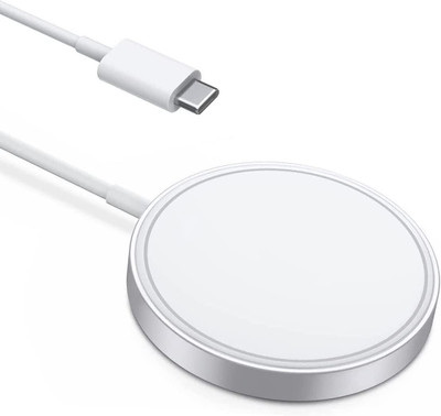 Muvit Magnetic Wireless Mag-Safe Charger Compatible with Phone 14/13/12/11 Pro Series Charging Pad