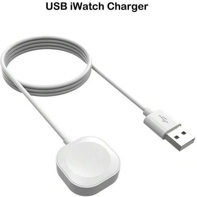 MARS Space-Saving USB Square Charger for Apple Watch – Ideal for Travel Charging Pad
